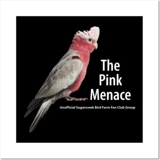 pink menace Posters and Art